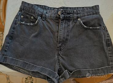 Shorts in denim nero - Bershka