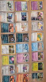 Lotto carte pokemon