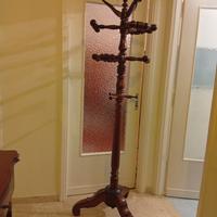 attaccapanni in noce massello