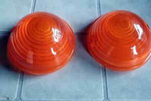 Fiat 500 R 500R coppia gemme frecce anteriori