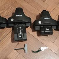 4 Piedi THULE Rapid System 754 + chiavi Toyota CHR