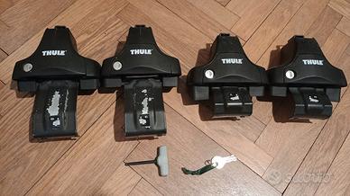 4 Piedi THULE Rapid System 754 + chiavi Toyota CHR