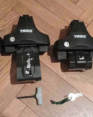 4 Piedi THULE Rapid System 754 + chiavi Toyota CHR