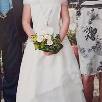 Abito Prima Comunione e acconciatura