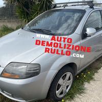 Chevrolet Kalos 1.2 benz mot. B12S1 ricambi vari