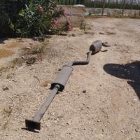 marmitta completa di catalizzatore  fiat punto td