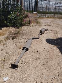 marmitta completa di catalizzatore  fiat punto td