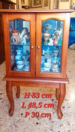 Vetrina bassa arte povera