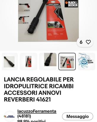Puntale lancia  Bkack e Decker e Annovi Reverberi