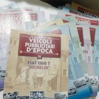 lotto fascicoli veicoli pubblicitari d'epoca 