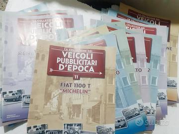 lotto fascicoli veicoli pubblicitari d'epoca 