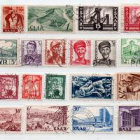 SAAR -SARRE 1947/56 Occupazione Francese - diversi