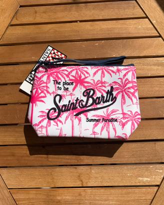 Pochette MC2 Saint Barth palme rosa 🌴