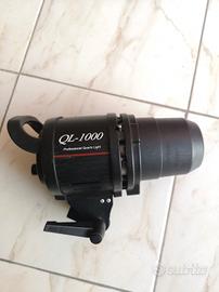 2 Fari da studio luce quartz 1000watt cadauno 