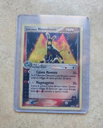 Pokémon Team Magma Houndoom 10/95 Holo EX  ITA 