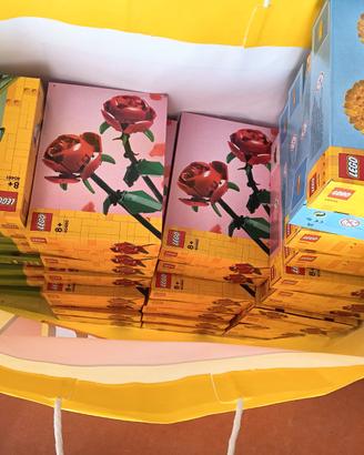 LEGO tulipani 40461 girasoli 40524 rose 40460