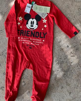 NUOVO - Tutina BENETTON 9-12 mesi