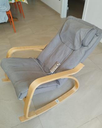 Sedia Massaggiante in zona: Glutei+Schiena+Collo