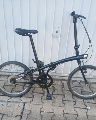 bicicletta pieghevole raggio 20 alluminio 