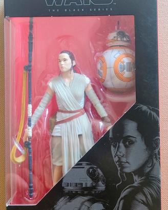 Action figure Rey (Jakku) e BB-8 - set Star Wars T