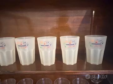 San Pellegrino & green Mark bicchiri promozionali