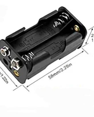 SUPPORTO PORTA PILE STILO PER CASSAFORTE DA MURO