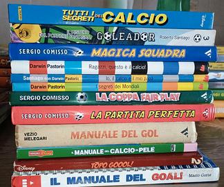 Libri sul calcio autori diversi, per ragazzi 