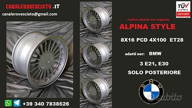 Cerchi alpina 8x 16 4x100 et28 volkswagen VW