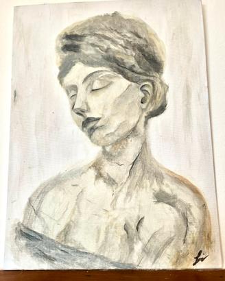 Ritratto femminile – tela 30×40 cm