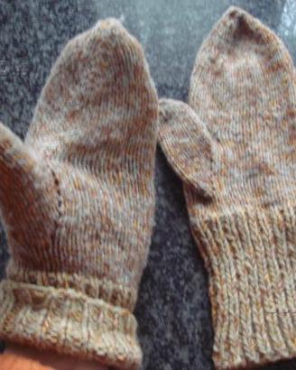 Guanti in lana (manopole)