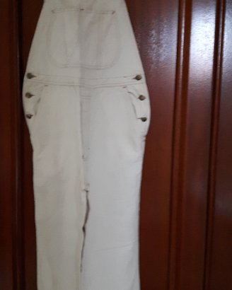Salopette vintage Pop84 ecru