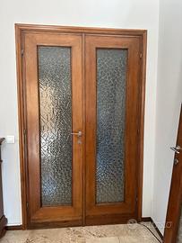 Porte in legno di ciliegio originali anni settanta