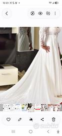 Abito da sposa diamond country con strascico