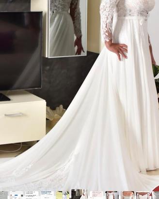Abito da sposa diamond country con strascico