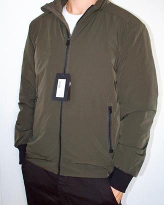 Piumino nuovo verde uomo