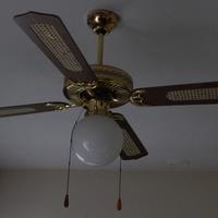 Lampadario da sala - cucina con 4 pale