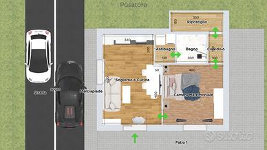 Mini appartamento con ingresso indipendente