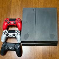 PlayStation 4 fat con 3 pad
