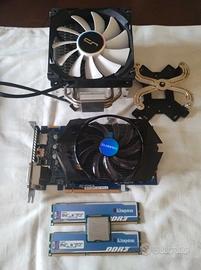 Bundle kit sk video+cpu+ram+dissipatore