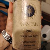 Vino sassicaia 1985