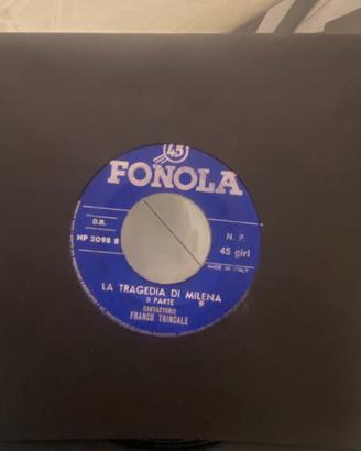 Disco vinile 45 giri