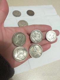 Monete argento 