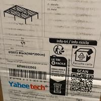 Rete letto una piazza e mezza