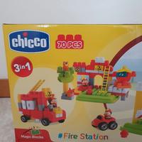 Gioco Chicco Costruzioni Pompieri