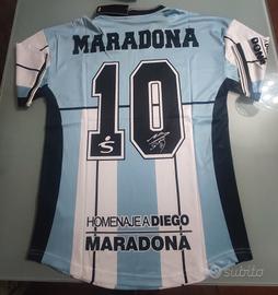 maglia calcio Maradona addio al calcio DIOS