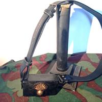 Bandoliera nera mod 1907 con giberna in alluminio