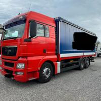 MAN TGX 26-440 CASSONE + TELO RETARDER 6X2