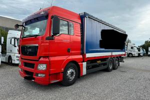 MAN TGX 26-440 CASSONE + TELO RETARDER 6X2