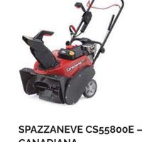 spazzaneve a turbina