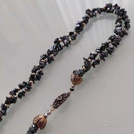 COLLANA CON PIETRE SINTETICHE